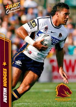 2007 Select Champions #6 Justin Hodges Front